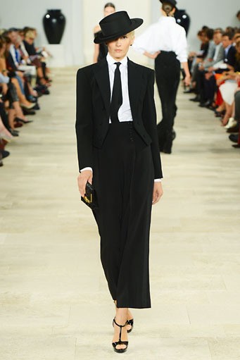 Ralph Lauren, Spring/Summer 2013. New York Fashion Week 2013. [Photo by Frazer Harrison/Getty Images for Mercedes-Benz Fashion Week]