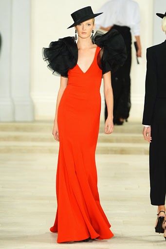 Ralph Lauren, Spring/Summer 2013. New York Fashion Week 2013. [Photo by Frazer Harrison/Getty Images for Mercedes-Benz Fashion Week]