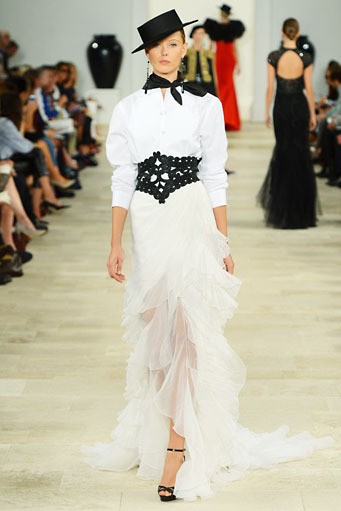 Ralph Lauren, Spring/Summer 2013. New York Fashion Week 2013. [Photo by Frazer Harrison/Getty Images for Mercedes-Benz Fashion Week]