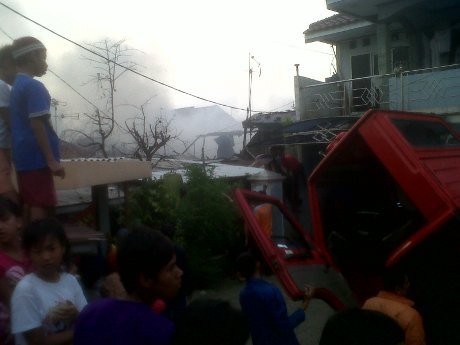Api Berhasil Dipadamkan, 7 Rumah di Bogor Ludes