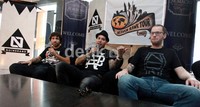 Band punk-rock itu menggelar konser di Vicky Sianipar Music Center malam ini, Rabu (10/10/2012).