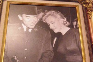 Mengintip Bung Karno Bersama Marilyn Monroe di Sini