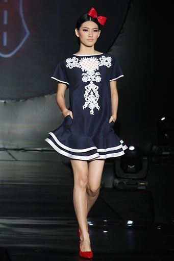 Yongki Budisutisna nautical. IPMI Trend Show 2013 at Energi Building. Kawasan SCBD Sudirman. Jakarta. [Foto: Mohammad Abduh/Wolipop]