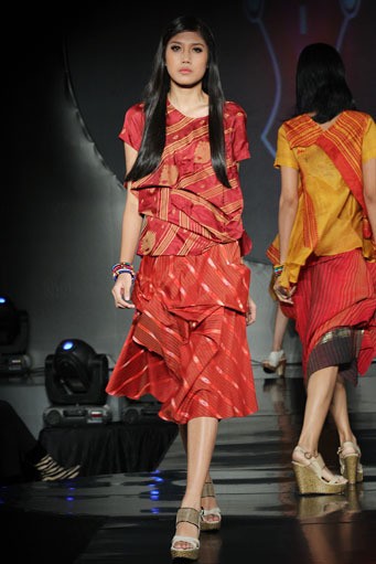 Carmanita IPMI Trend Show 2013 at Energi Building. Kawasan SCBD Sudirman. Jakarta. [Foto: Mohammad Abduh/Wolipop]