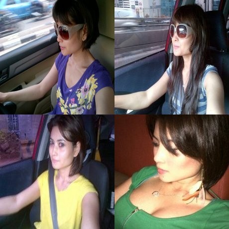 Rambut Novi Dipotong Pendek, Hair Extension Terus Pendek Lagi