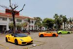 Wow! Lamborghini Mejeng di Kota Tua
