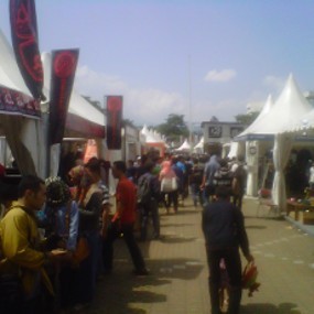 Omzet Hari Pertama Rp 2 M, Pemilik Booth KickFest Sumringah