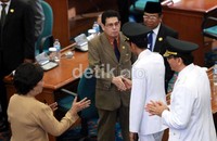 Joko Widodo (Jokowi)-Basuki Tjahaja Purnama (Ahok) mendapat uacapan selamat.