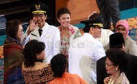 Joko Widodo (Jokowi)-Basuki Tjahaja Purnama (Ahok) mendapat uacapan selamat.