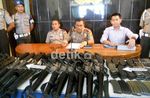 Polisi Sita Belasan Senjata dari Kombatan GAM