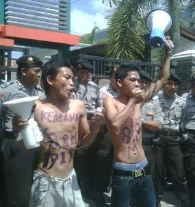 Mahasiswa Sumenep Tuntut Transparansi Bagi Hasil Migas