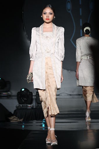 Era Soekamto Sang Panji. IPMI Trend Show 2013 at Energi Building. Kawasan SCBD Sudirman. Jakarta. [Foto: Mohammad Abduh/Wolipop]