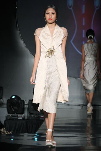 Era Soekamto Sang Panji. IPMI Trend Show 2013 at Energi Building. Kawasan SCBD Sudirman. Jakarta. [Foto: Mohammad Abduh/Wolipop]