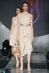 Era Soekamto Sang Panji. IPMI Trend Show 2013 at Energi Building. Kawasan SCBD Sudirman. Jakarta. [Foto: Mohammad Abduh/Wolipop]