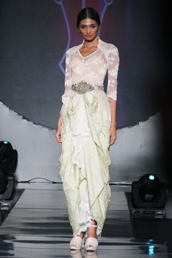 Era Soekamto Sang Panji. IPMI Trend Show 2013 at Energi Building. Kawasan SCBD Sudirman. Jakarta. [Foto: Mohammad Abduh/Wolipop]