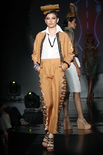 Ari Seputra Neo Plaited IPMI Trend Show 2013 at Energi Building. Kawasan SCBD Sudirman. Jakarta. [Foto: Mohammad Abduh/Wolipop]