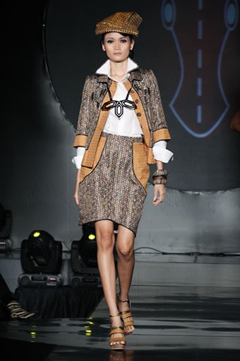 Ari Seputra Neo Plaited IPMI Trend Show 2013 at Energi Building. Kawasan SCBD Sudirman. Jakarta. [Foto: Mohammad Abduh/Wolipop]