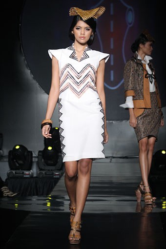 Ari Seputra Neo Plaited IPMI Trend Show 2013 at Energi Building. Kawasan SCBD Sudirman. Jakarta. [Foto: Mohammad Abduh/Wolipop]