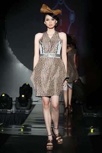 Ari Seputra Neo Plaited IPMI Trend Show 2013 at Energi Building. Kawasan SCBD Sudirman. Jakarta. [Foto: Mohammad Abduh/Wolipop]