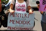 Perempuan Tolak Pemerkosaan Demo Mendikbud