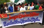 Mahasiswa Demo Tolak RUU Kamnas