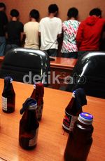 Bawa Senjata Tajam, Puluhan Pelajar Diamankan