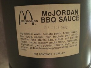 Saus BBQ Mc Jordan Kadaluarsa Terjual Rp 96 Juta