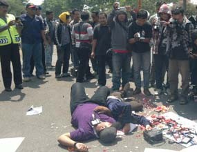 Wartawan Surabaya dan Sidoarjo Geruduk Pangkalan TNI AU