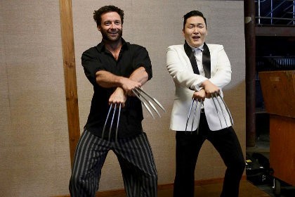 Wolverine pun Kena Demam Gangnam Style