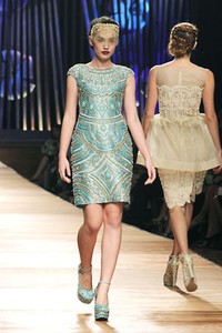 Sebastian Gunawan Collection 2013 Club Dahlia at Grand Ballroom Hotel Mulia. Senayan. Jakarta. [Foto: Mohammad Abduh/Wolipop]