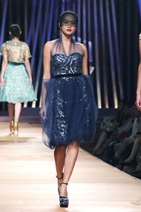 Sebastian Gunawan Collection 2013 Club Dahlia at Grand Ballroom Hotel Mulia. Senayan. Jakarta. [Foto: Mohammad Abduh/Wolipop]
