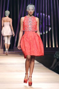 Sebastian Gunawan Collection 2013 Club Dahlia at Grand Ballroom Hotel Mulia. Senayan. Jakarta. [Foto: Mohammad Abduh/Wolipop]