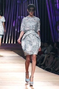 Sebastian Gunawan Collection 2013 Club Dahlia at Grand Ballroom Hotel Mulia. Senayan. Jakarta. [Foto: Mohammad Abduh/Wolipop]