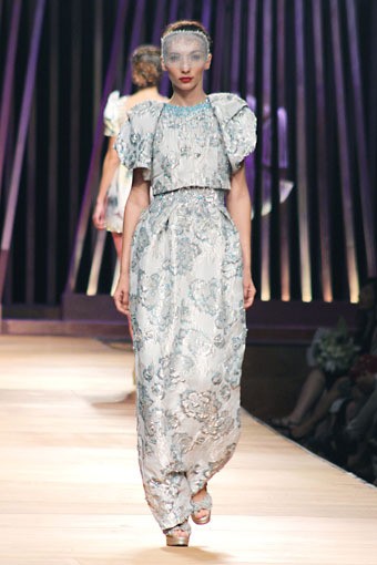 Sebastian Gunawan Collection 2013 Club Dahlia at Grand Ballroom Hotel Mulia. Senayan. Jakarta. [Foto: Mohammad Abduh/Wolipop]