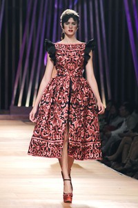 Sebastian Gunawan Collection 2013 Club Dahlia at Grand Ballroom Hotel Mulia. Senayan. Jakarta. [Foto: Mohammad Abduh/Wolipop]