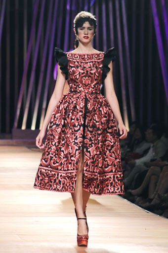 Sebastian Gunawan Collection 2013 Club Dahlia at Grand Ballroom Hotel Mulia. Senayan. Jakarta. [Foto: Mohammad Abduh/Wolipop]