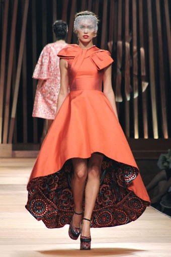 Sebastian Gunawan Collection 2013 Club Dahlia at Grand Ballroom Hotel Mulia. Senayan. Jakarta. [Foto: Mohammad Abduh/Wolipop]