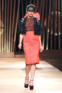 Sebastian Gunawan Collection 2013 Club Dahlia at Grand Ballroom Hotel Mulia. Senayan. Jakarta. [Foto: Mohammad Abduh/Wolipop]