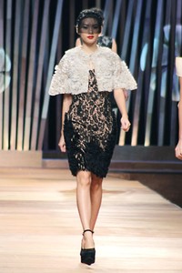 Sebastian Gunawan Collection 2013 Club Dahlia at Grand Ballroom Hotel Mulia. Senayan. Jakarta. [Foto: Mohammad Abduh/Wolipop]