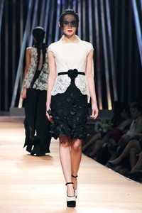 Sebastian Gunawan Collection 2013 Club Dahlia at Grand Ballroom Hotel Mulia. Senayan. Jakarta. [Foto: Mohammad Abduh/Wolipop]