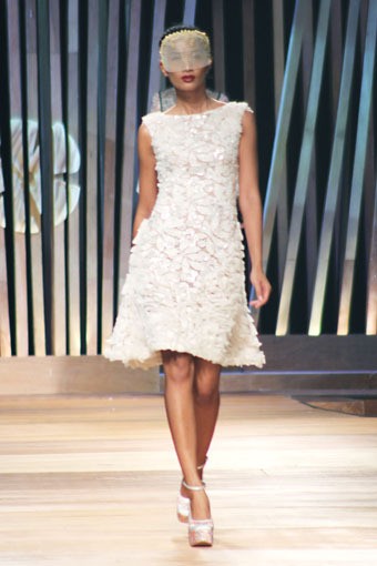 Sebastian Gunawan Collection 2013 Club Dahlia at Grand Ballroom Hotel Mulia. Senayan. Jakarta. [Foto: Mohammad Abduh/Wolipop]