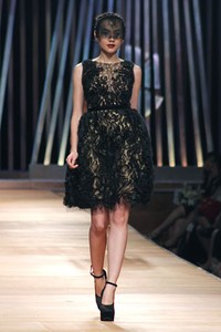 Sebastian Gunawan Collection 2013 Club Dahlia at Grand Ballroom Hotel Mulia. Senayan. Jakarta. [Foto: Mohammad Abduh/Wolipop]