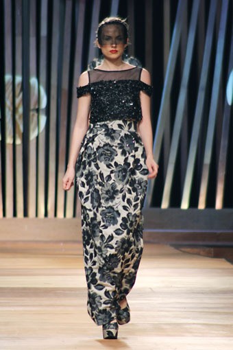 Sebastian Gunawan Collection 2013 Club Dahlia at Grand Ballroom Hotel Mulia. Senayan. Jakarta. [Foto: Mohammad Abduh/Wolipop]