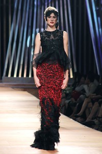 Sebastian Gunawan Collection 2013 Club Dahlia at Grand Ballroom Hotel Mulia. Senayan. Jakarta. [Foto: Mohammad Abduh/Wolipop]