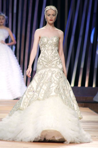 Sebastian Gunawan Collection 2013 Club Dahlia at Grand Ballroom Hotel Mulia. Senayan. Jakarta. [Foto: Mohammad Abduh/Wolipop]