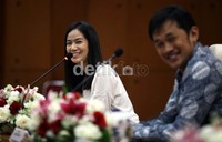 Artis dan model cantik Ladya Cheryl ikut serta membantu promosikan acara tersebut.