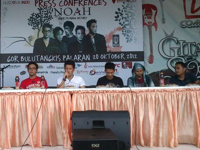 NOAH Gelar Jumpa Pers di Samarinda