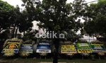 Bunga Duka Cita Penuhi Rumah Mantan Gubernur DKI