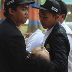 20 Siswa Tumbang Saat Ikut Upacara Hari Jadi Bojonegoro