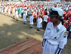 Senam Lalu Lintas di Bojonegoro Raih Rekor MURI